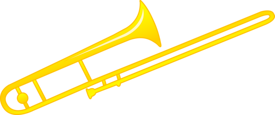 Trombone Design - Trombone Clipart (550x231)