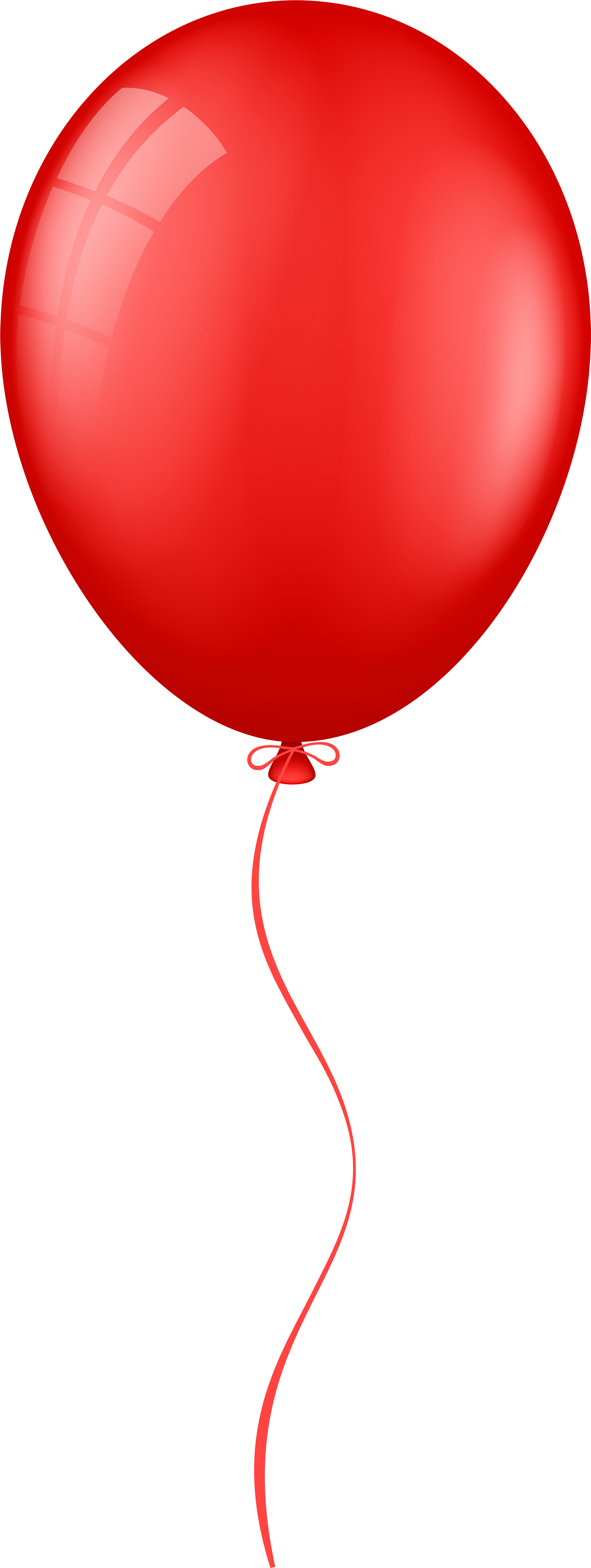 Red Balloon Png Clip Art - Red Balloon Transparent Background (3012x8000)
