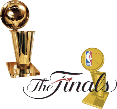 Nba Players Cartoon Basketball Player - 2018 Nba Finals Logo (400x370)