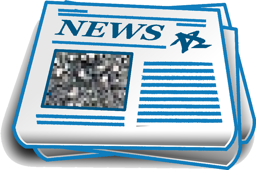 Click Here For A Copy Of The Recent Edition Of Blue - Newspaper Clip Art (960x622)