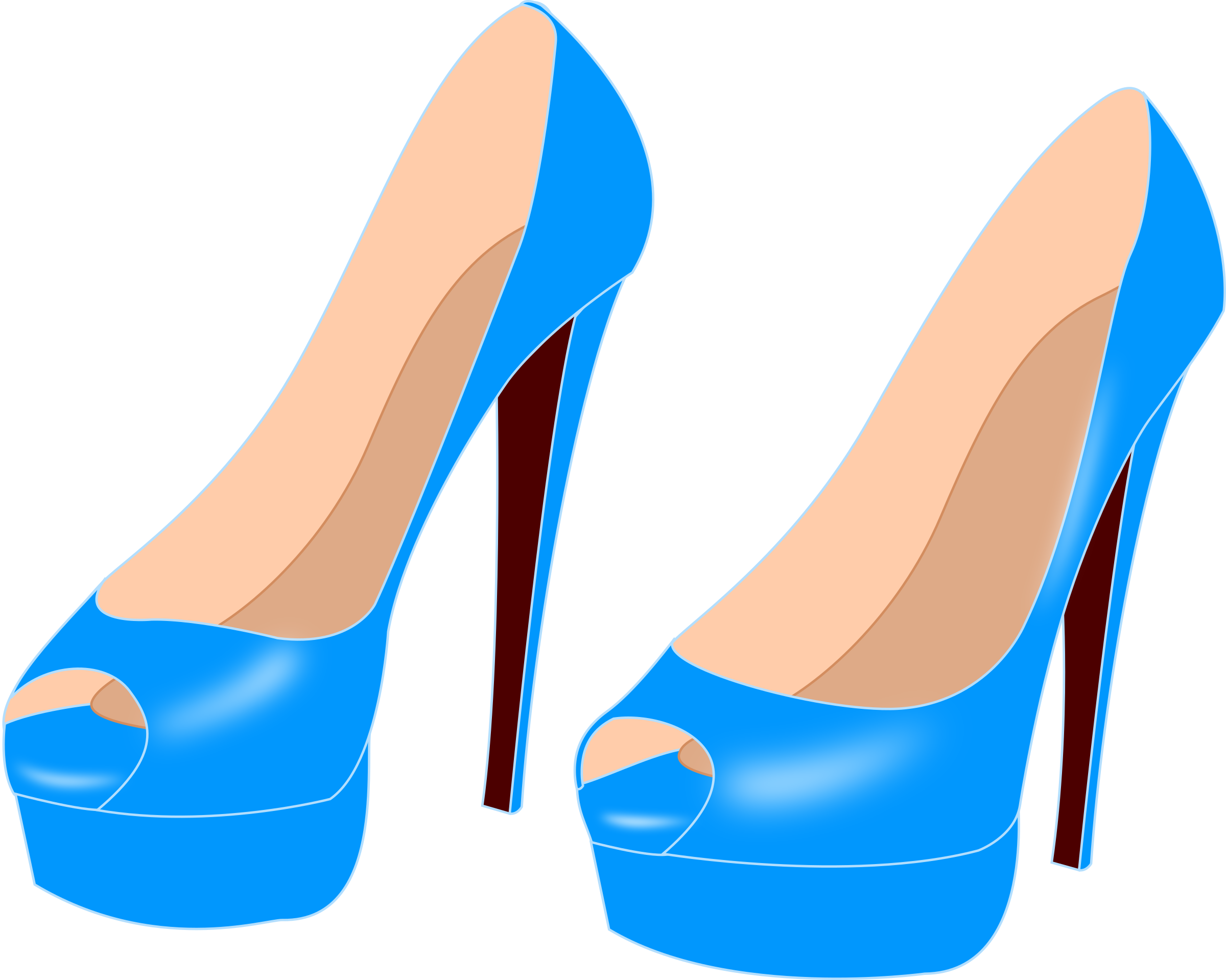 High Heels 05 - High Heels Clipart (2400x1919)