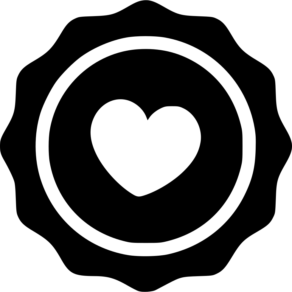 Heart Seal Comments - Emblem (980x980)
