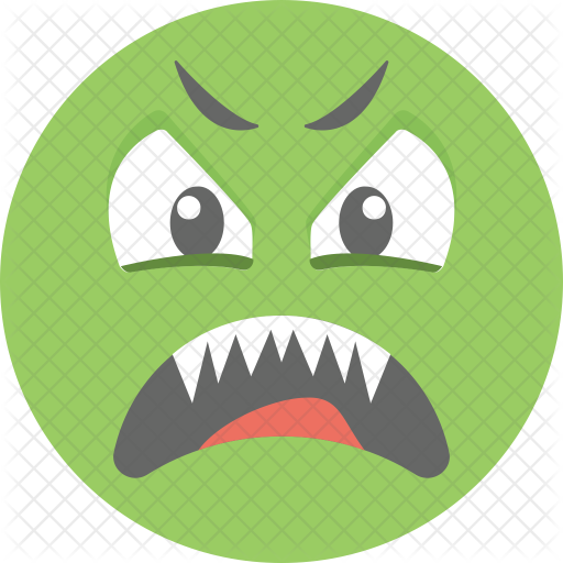 Annoyed Face Icon - Emoticon (512x512)