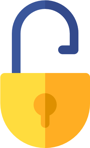 Open Lock Free Icon - Open Lock Free Icon (512x512)