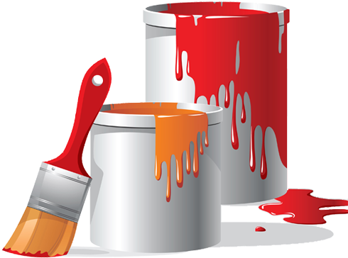 Marathon Painting - Paint Bucket Vector (600x600)