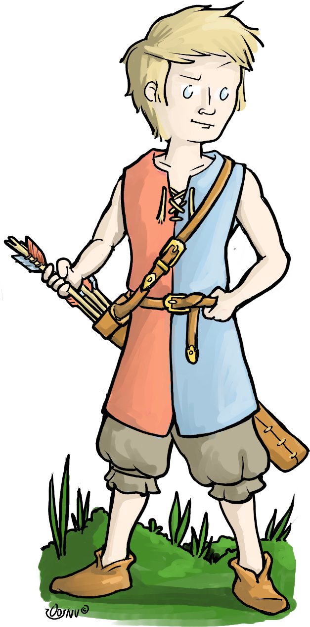 Larp Character Summer, Kidslarp "het Wisselwoud" Gamesnstuff - Cartoon (629x1278)
