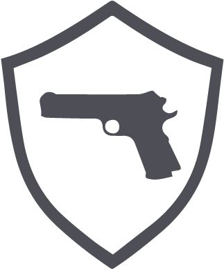 Custom Firearms Training - Termite & Pest Control Logo (396x444)