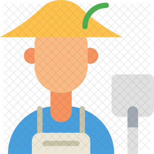 Farmer Icon - Agriculture (512x512)