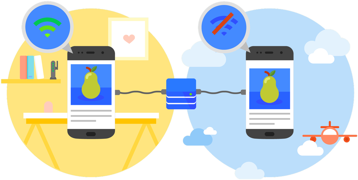 0 Replies 2 Retweets 0 Likes - Progressive Web Apps Vector (1850x1042)