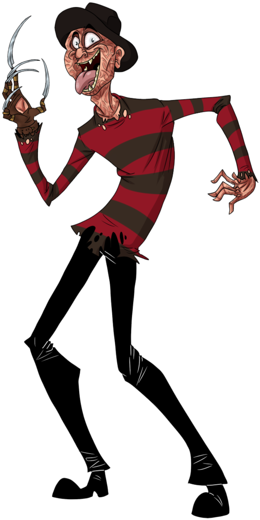 Freddy Krueger By Riotlizard - Freddy Krueger Cartoon Png (704x1134)