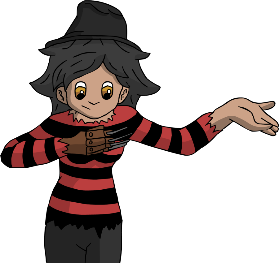 Heydi As Freddy Krueger - Freddy Krueger (900x850)