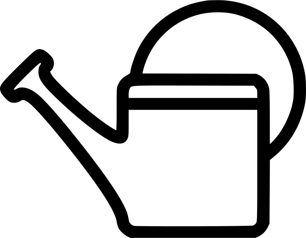 Watering Can Comments - Gießkanne Symbol (980x764)
