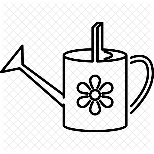Watering Can Icon - Watering Can (512x512)