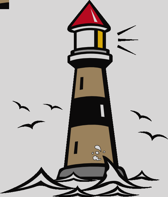 Free Clipart Of Lighthouses Clipart Of Lighthouses - Lighthouse Clipart (555x648)