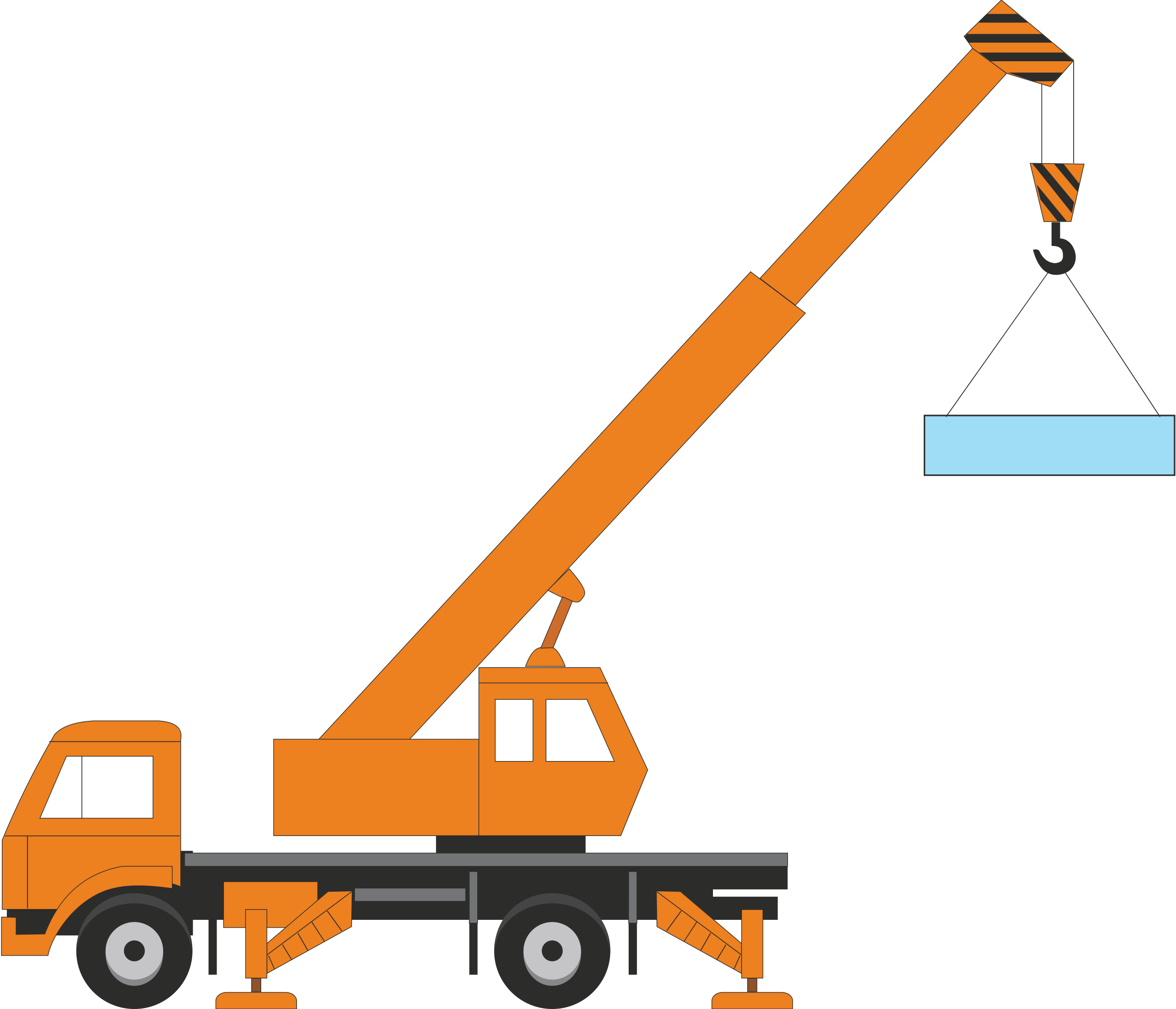Crane Clipart Rh Worldartsme Com Clipart Crâne Crane - Crane Vector (2400x2059)