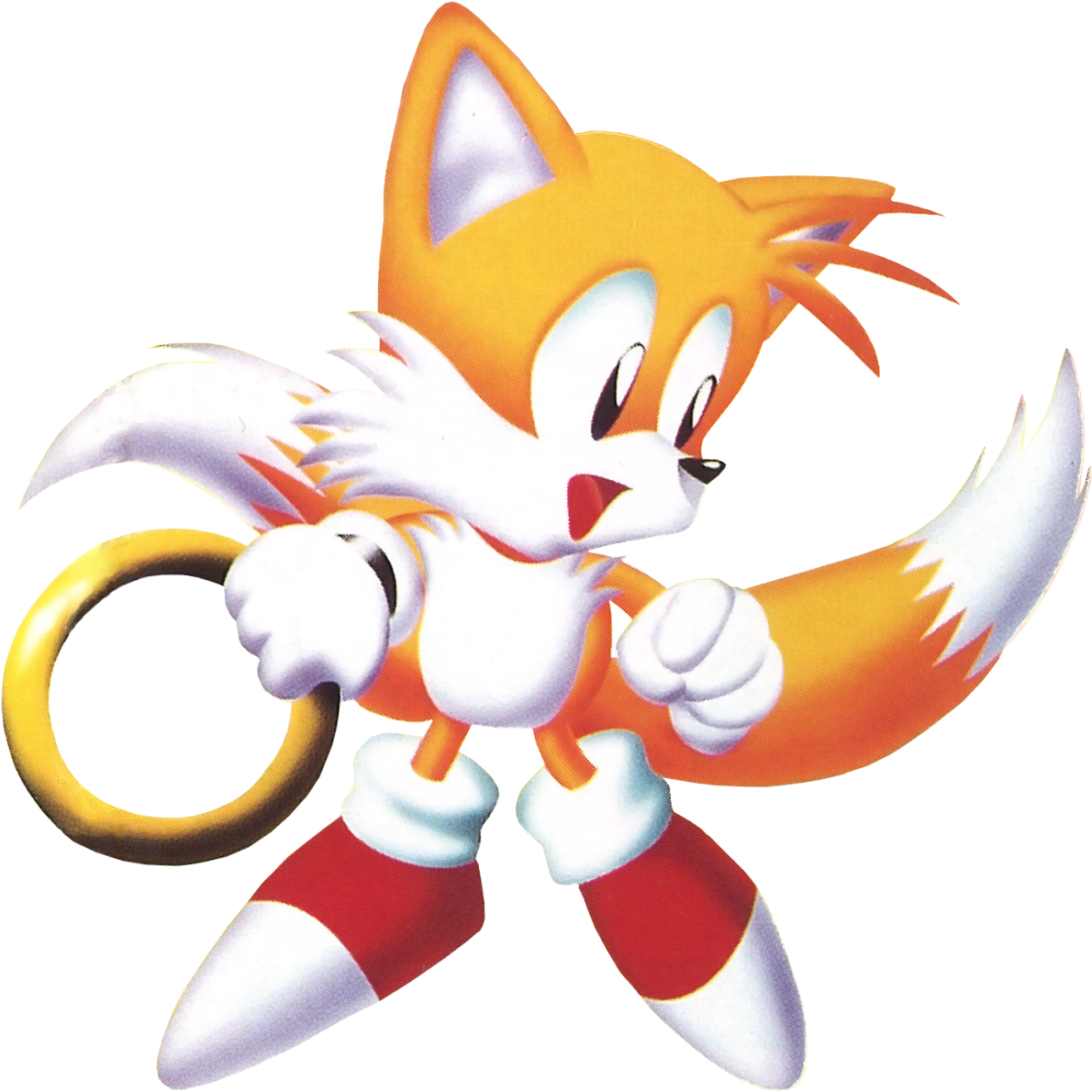 Tails With The Ring On Hand In Tails Skypatrol - Tails Sky Patrol Tails (1280x1280)