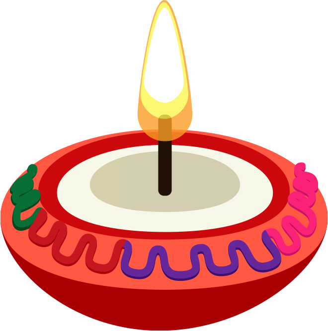 The History Of Diwali - Circle (660x667)