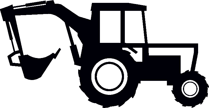 Trucks & Bus Tires Industrial Tires - Decor Designs Decals Personalized Tractor Name Wall (730x378)