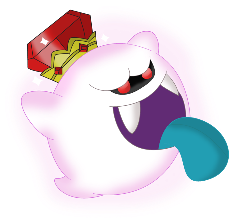 King Boo By Shadowfawful9000 - Boos (900x859)