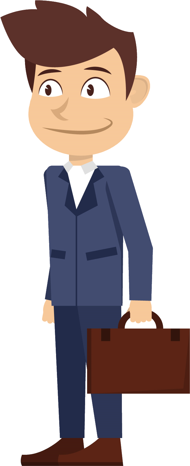 Hi, I'm Chris And I'm Here To Look After All Your Business - Tipos De Contratos Laborales (781x2000)