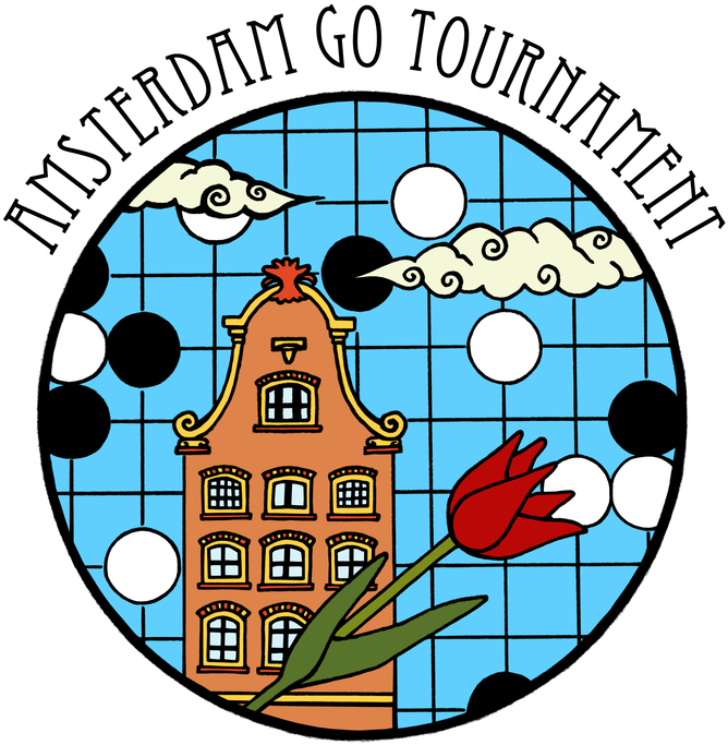 Logo For The Amsterdam Go Tournament - Portable Network Graphics (815x800)