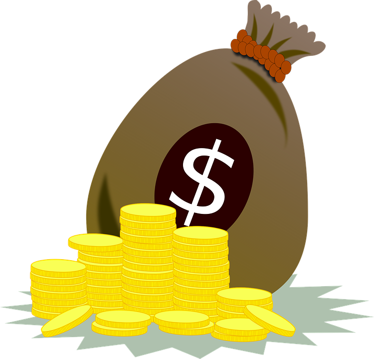 Money Bag Cartoon 18, Buy Clip Art - รูป เงิน การ์ตูน Png (1280x1228)