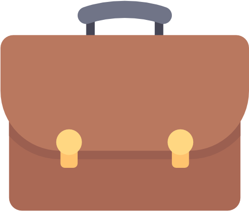 Book Bag, Baggage, Luggage, Childhood, School Material - Bag Flat Design Png (512x512)