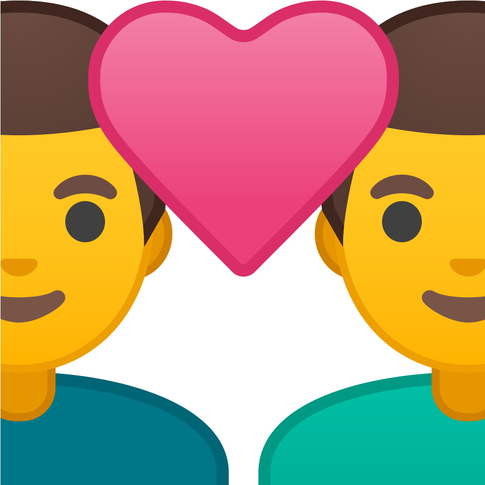 Couple With Heart Man Man Icon - Prince Icon (1024x1024)