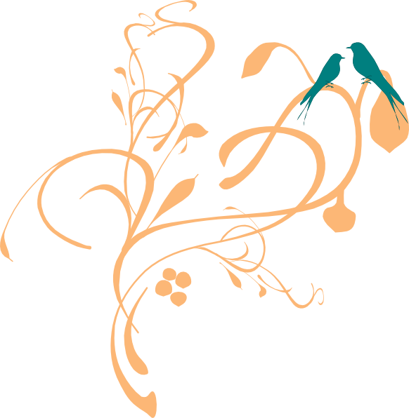 How To Set Use Birds On A Branch Svg Vector - Lines, Vines And Trying Times (582x596)