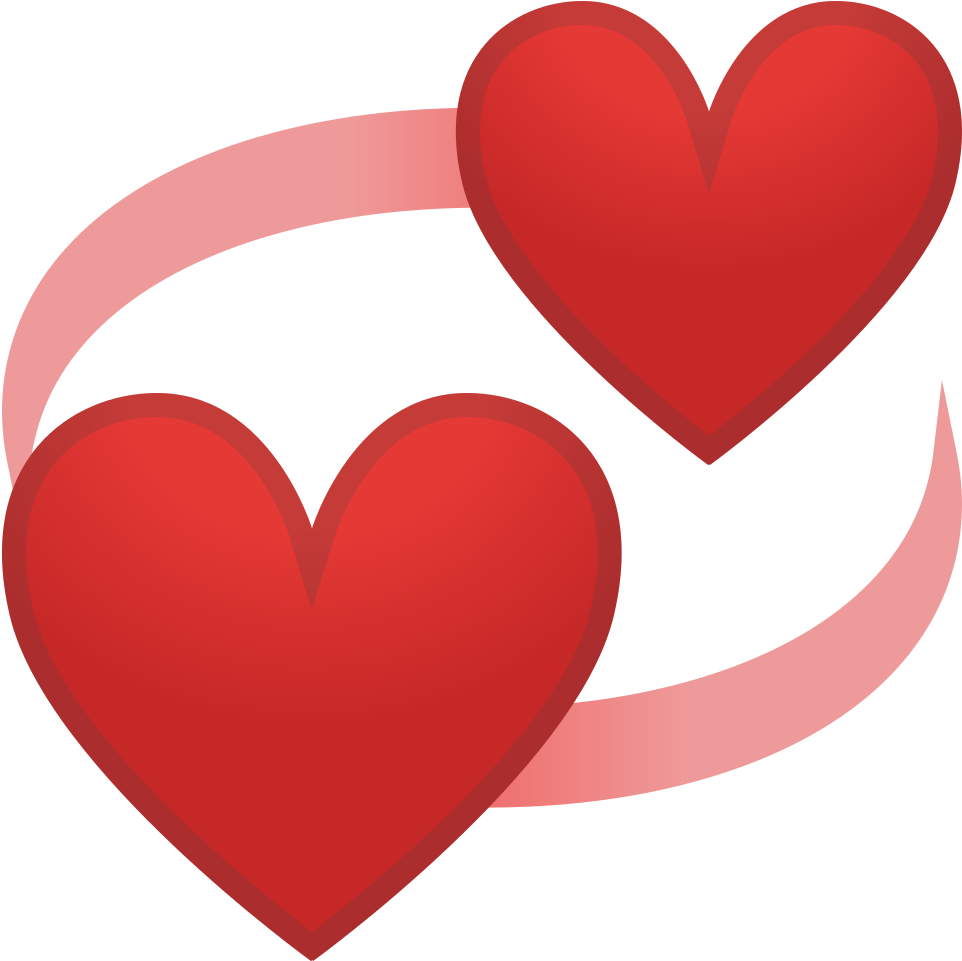 Revolving Hearts Icon - Cuori Emoji (1024x1024)