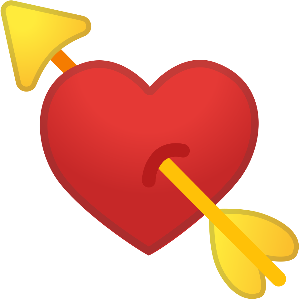 Heart With Arrow Icon - Heart With Arrow Icon (1024x1024)