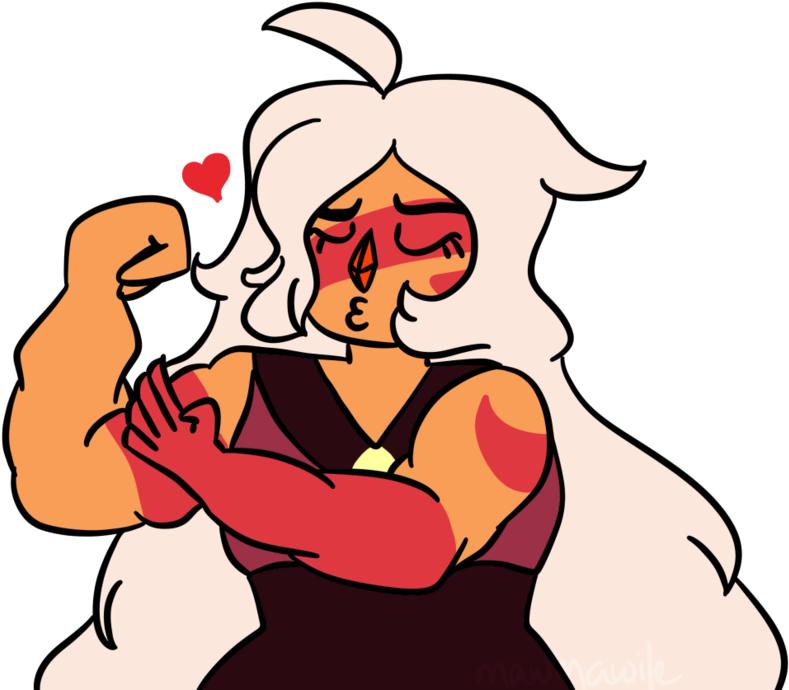 Buff Bara Wife By Mawmawile - Cartoon (800x695)