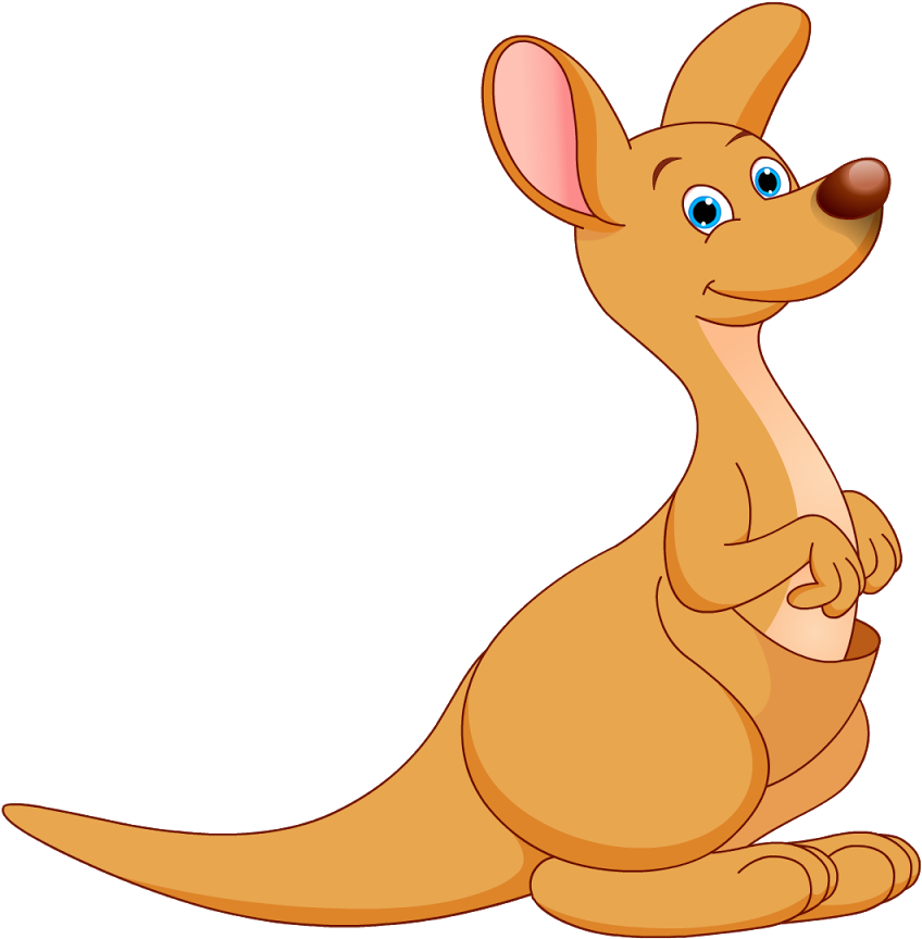 Kangaroo Animation Animated Cartoon Clip Art - Cartoon Image Of Kangaroo (1600x900)