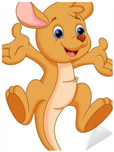 Canguro En Dibujos Animados (400x400)