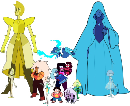 So Even If This Is Only A Semi Accurate Representation, - Steven Universe - Sdcc 2015 Poster (540x432)