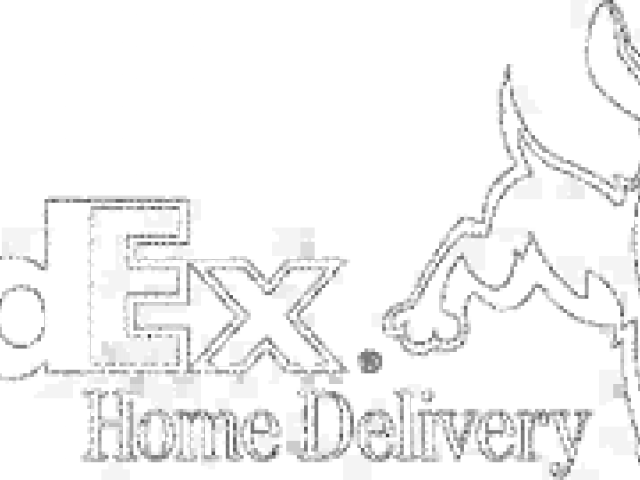 Fedex Clipart Shipping - Fedex Home Delivery (640x480)