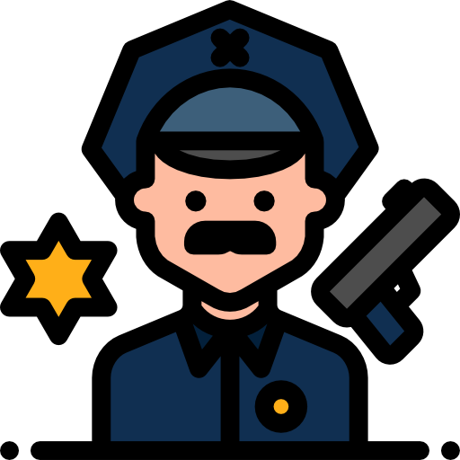 Policeman Free Icon - Scalable Vector Graphics (512x512)
