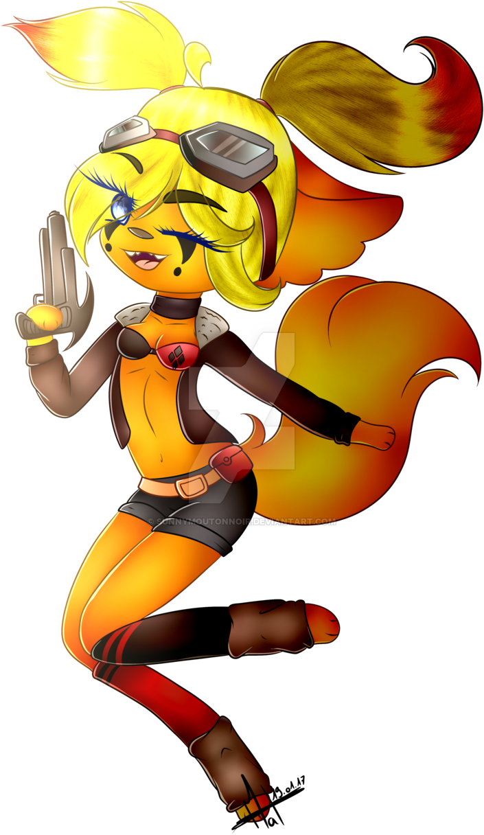 Camillia Cosplay Harley Quinn Bombshell By Sunnymoutonnoir - Cartoon (1024x1280)