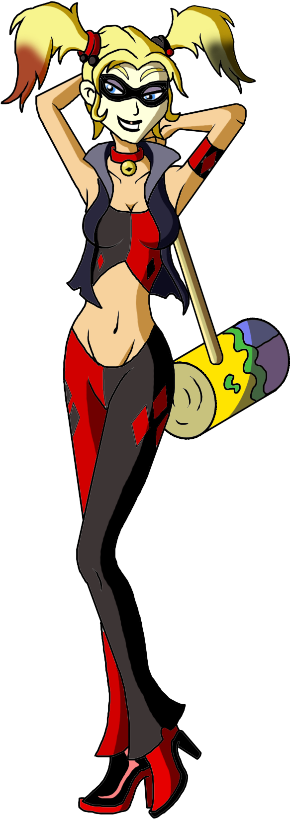 Harley Quinn By Moheart7 - Batman Moheart7 (660x1668)