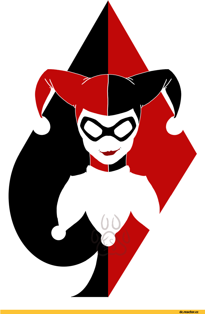 Harley Quinn - Cartoon (674x1064)