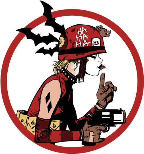 Here's A Proper Jamie Hewlett Style Version Of That - Harley Quinn Psycho (630x630)