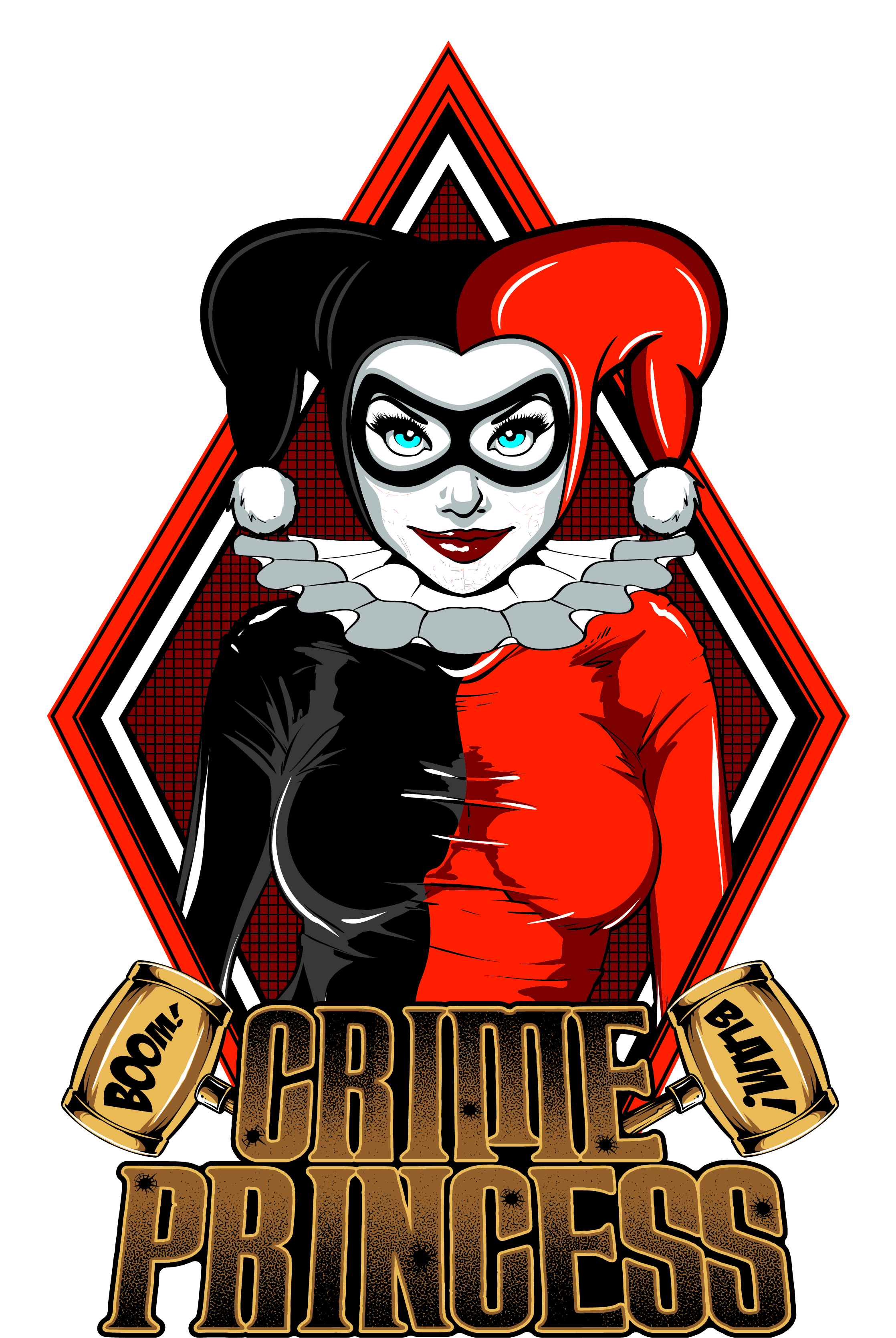 Shop For Harley Quinn At Southofmemphis - Harley Quinn (2236x3338)