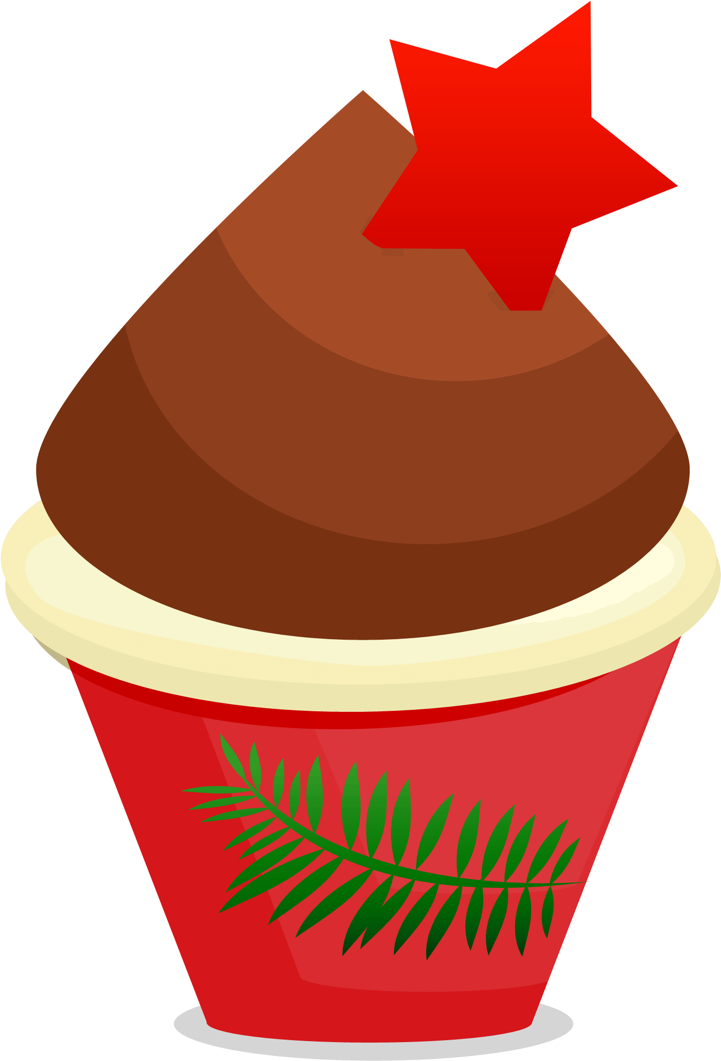 Muffin Clip Art Christmas Clipart Free Download - Christmas Cupcakes Clipart Png (1524x2187)