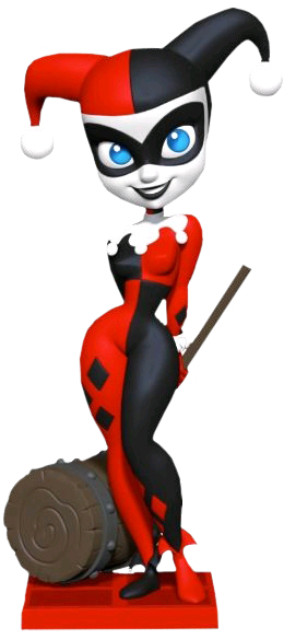 Batman - - Harley Quinn Hammer Behind Back (260x584)