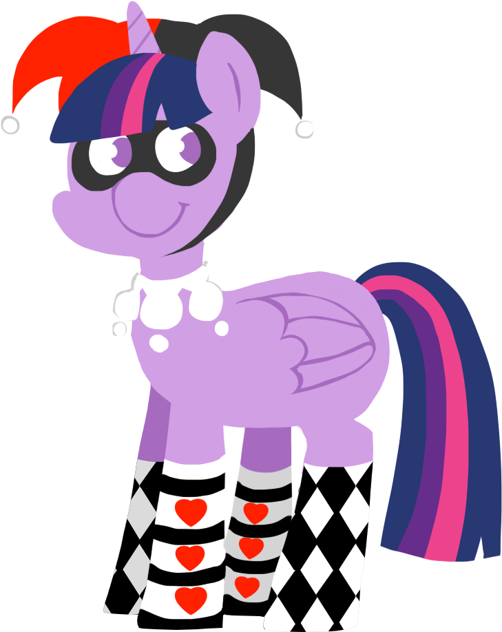 Coggler, Clothes, Costume, Female, Harley Quinn, Mare, - Cartoon (805x1031)