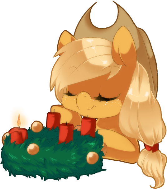 Advent Wreath, Applejack, Artist - Cartoon (640x640)