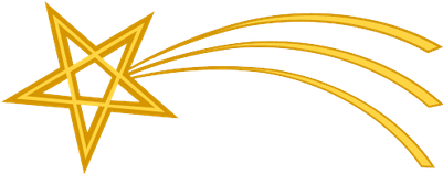 Christmas Star In The Sky - Christmas Star Clip Art (400x400)