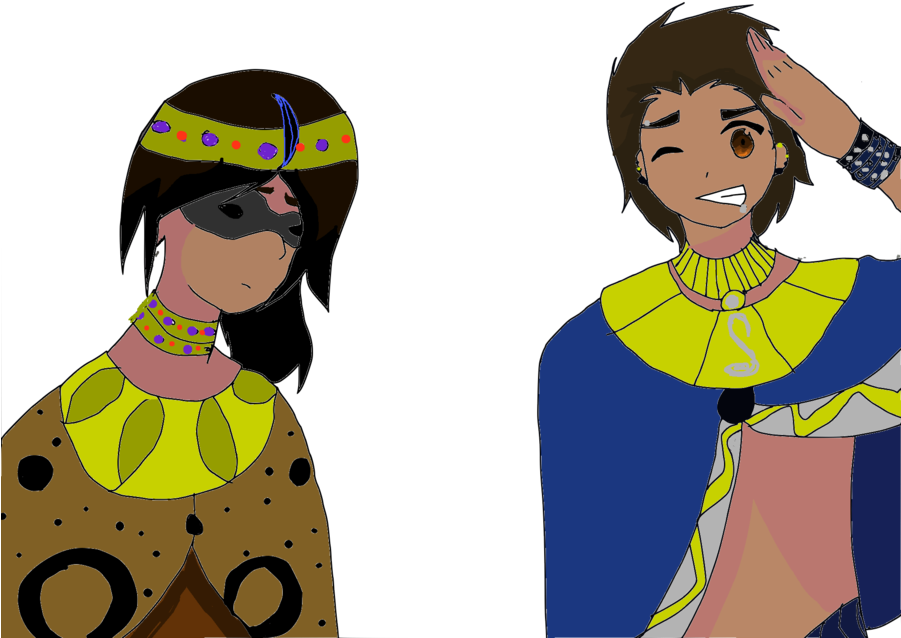 The Aztec Empire Manauia Aph Oc By Renntorakwolf - Cartoon (900x675)