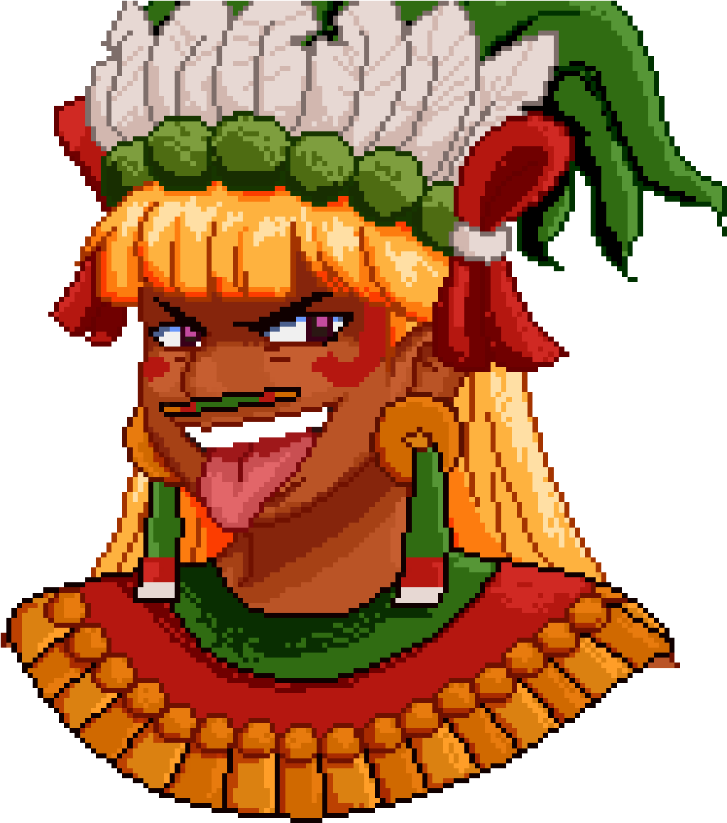 Tonatiuh Pixel Bust By Msrosered Tonatiuh Pixel Bust - Digital Art (1138x1164)