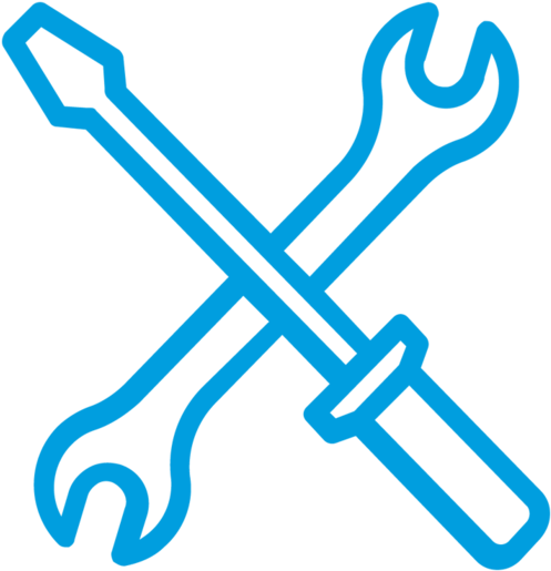 After-sales Service - - Service Blue (700x700)